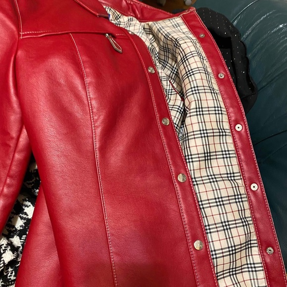 Burberry Leather Jacket - Picture 3 of 6